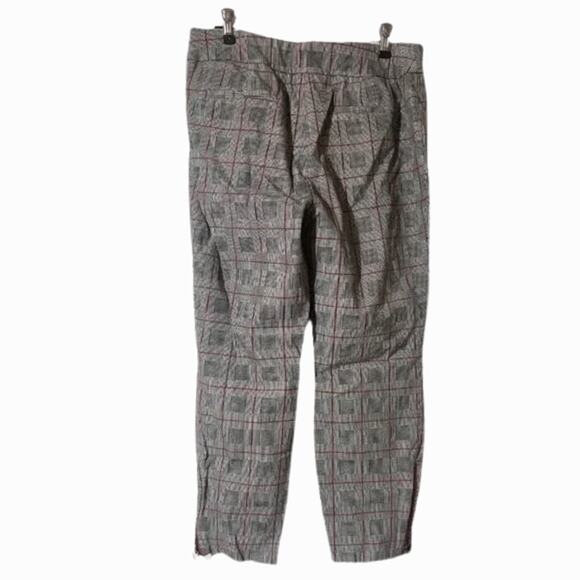 Alfani Trousers Size 6 Tummy Control Ankle Pant Grey Slacks Career Professional - Picture 2 of 7